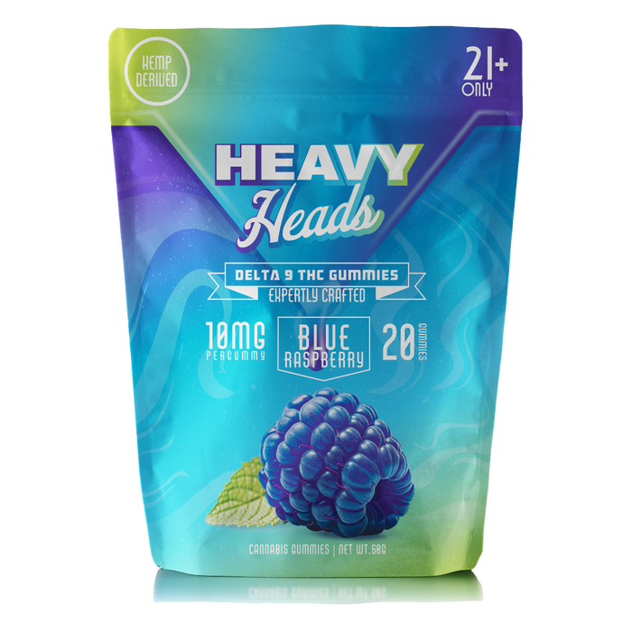 Heavy Heads - Delta 9 Gummies - 10mg D9 - 20pc - *Not for Sale in MN*