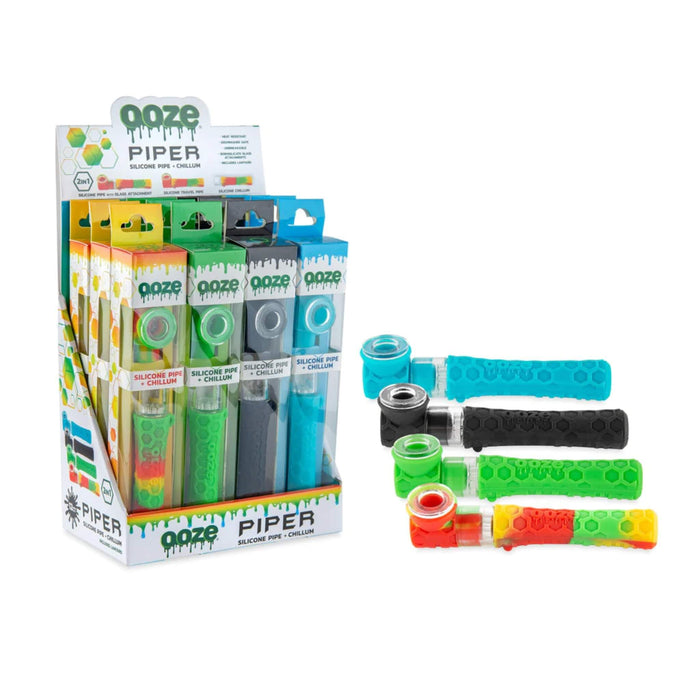 Ooze Piper Silicone Display - 12ct - *Bargain Bin*