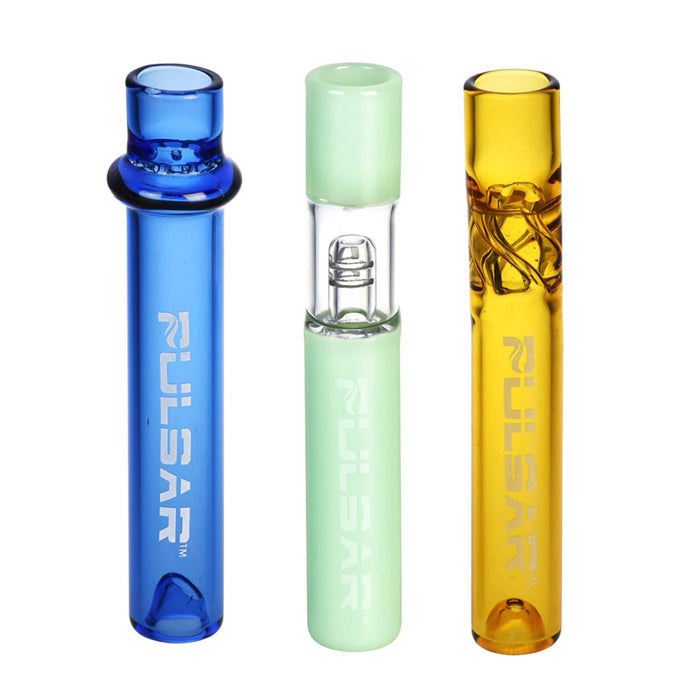 Pulsar Timeless Voyager Chillum Pipe | 4" | Asst Colors | 18pc Display
