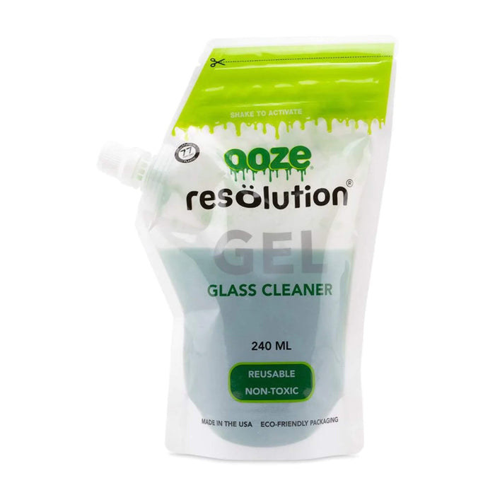 Ooze Resolution Gel Glass Cleaner - 240ml - Green