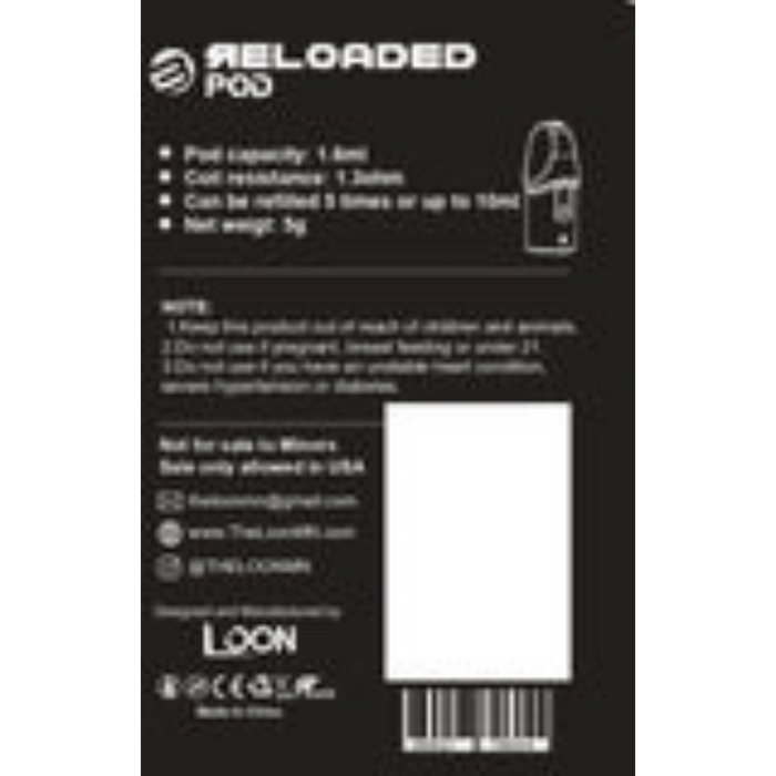 LOON RELOADED REPLACEMENT PODS - 3PK