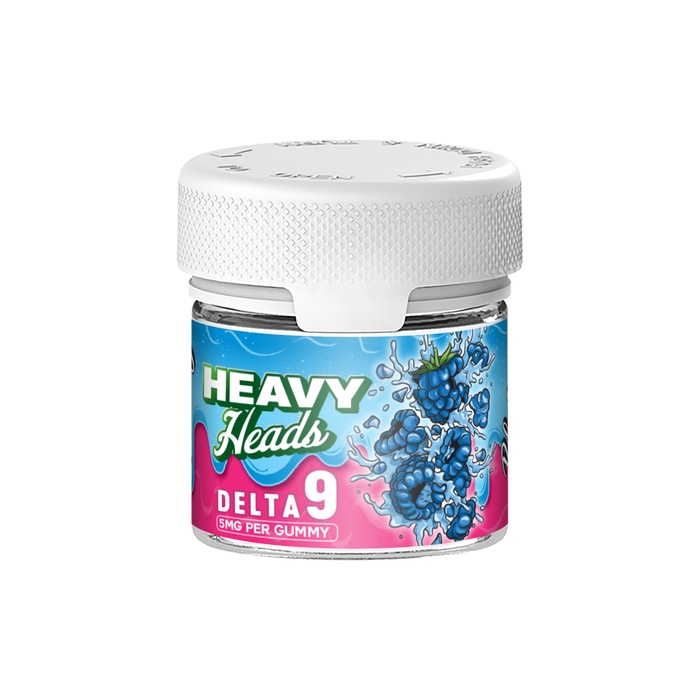 HEAVY HEADS - DELTA 9 GUMMIES: VEGAN - 5/10MG - 10 COUNT - MN COMPLIANT