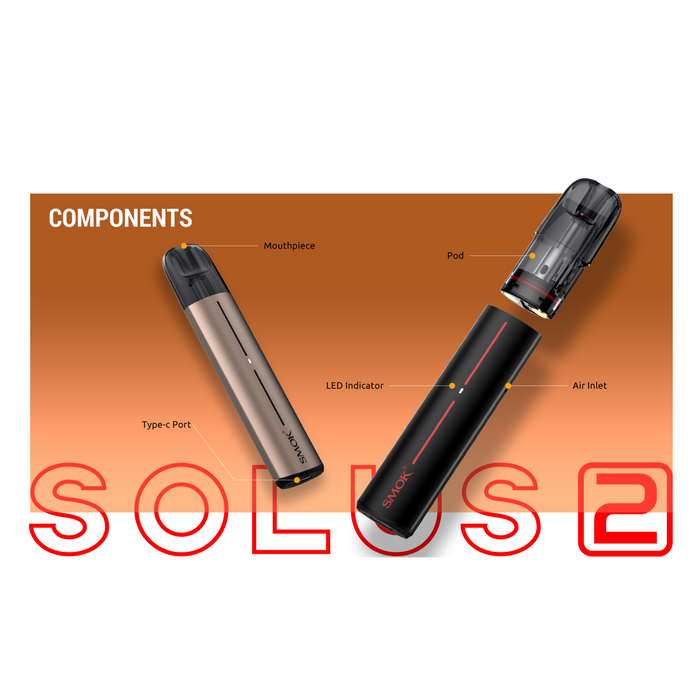 SMOK Solus 2 15W Pod System Kit 700mAh