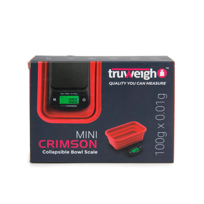 Truweigh Mini Crimson Collapsible Tray 100G X 0.01G
