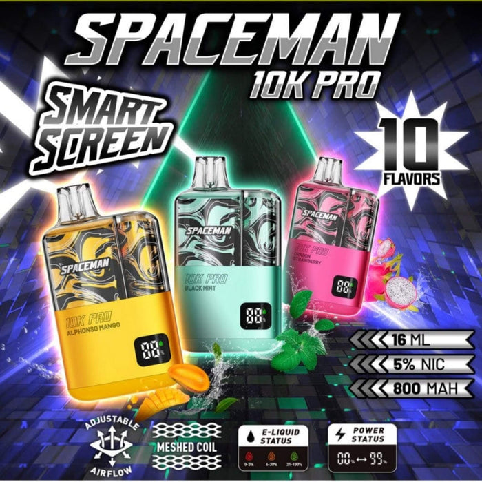 Smok - Spaceman 10k Pro Disposable - 5 Pack - MN Tax Paid
