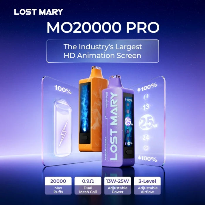 Lost Mary MO20000 Pro Disposable - (5 Pack) - MN Tax Paid