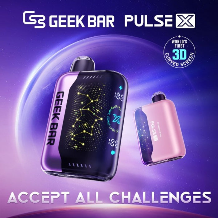 Geek Bar Pulse X  - 25,000 Puff Disposable (5)PK - MN TAX PAID