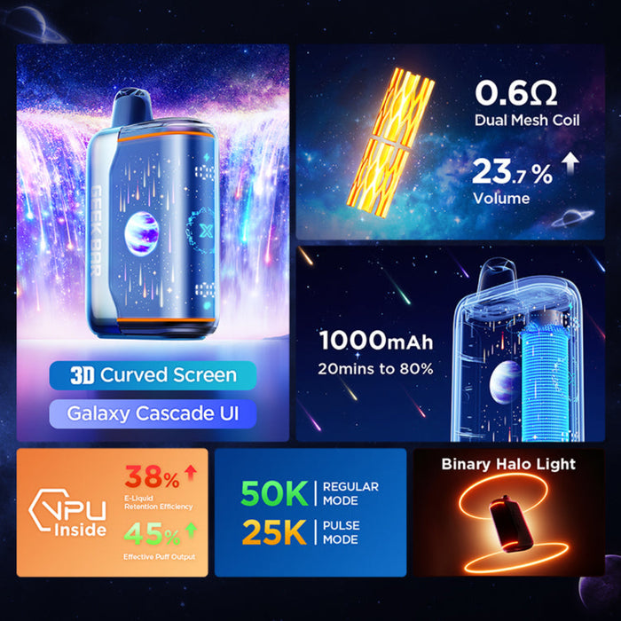 Geek Bar Pulse X2 50k Disposable *NEW*  LIMIT ONE PER