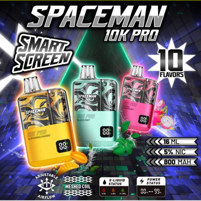 Smok - Spaceman 10k Pro Disposable - 5 Pack - Oct Liquidation Sale